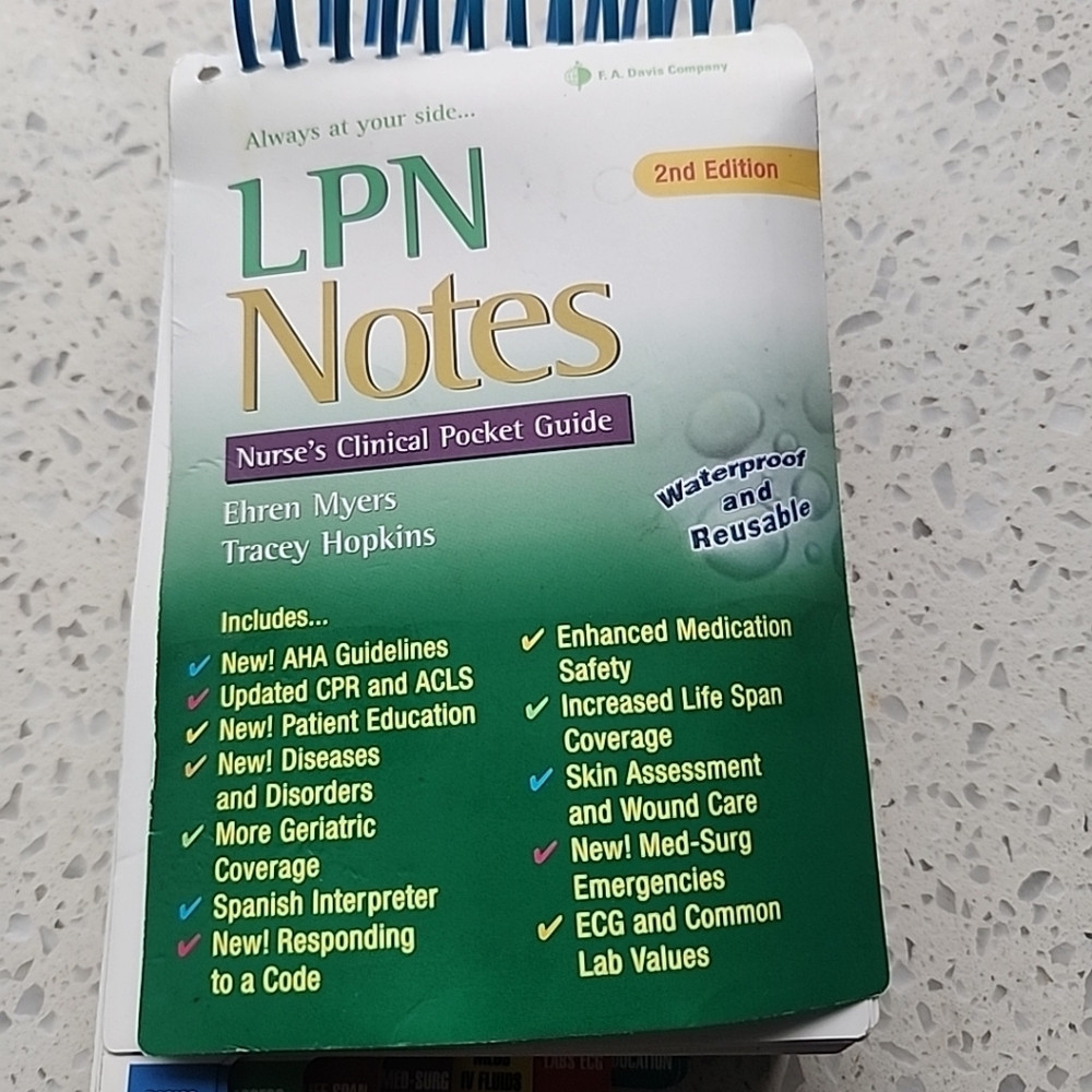 LPN Notes Clinical Pocket Guide